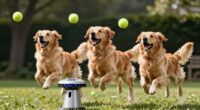 dog training and play