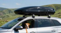 dog travel roof storage