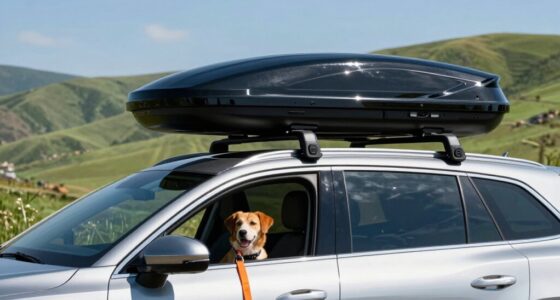 dog travel roof storage