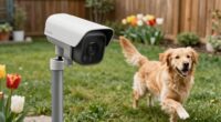 dog yard camera angles