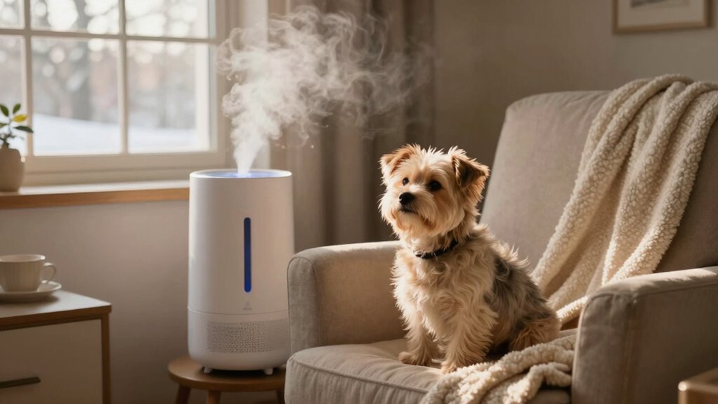 dry air increases dog itching