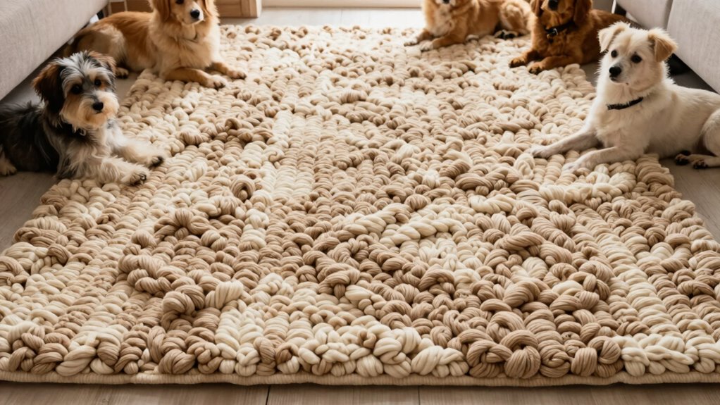 durable washable dog rugs