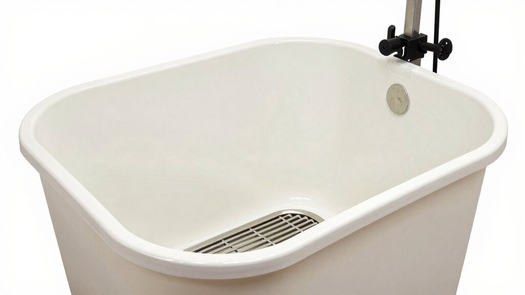 efficient ergonomic grooming station