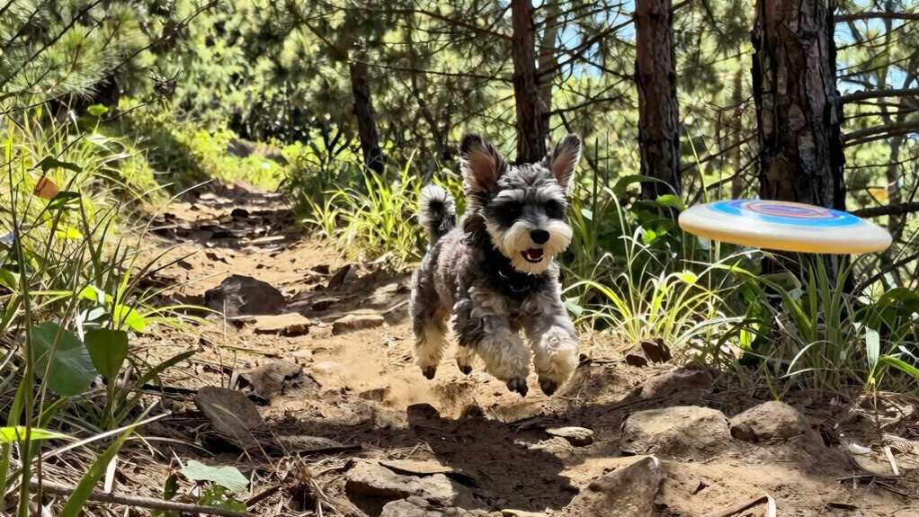 energetic small dog adventures