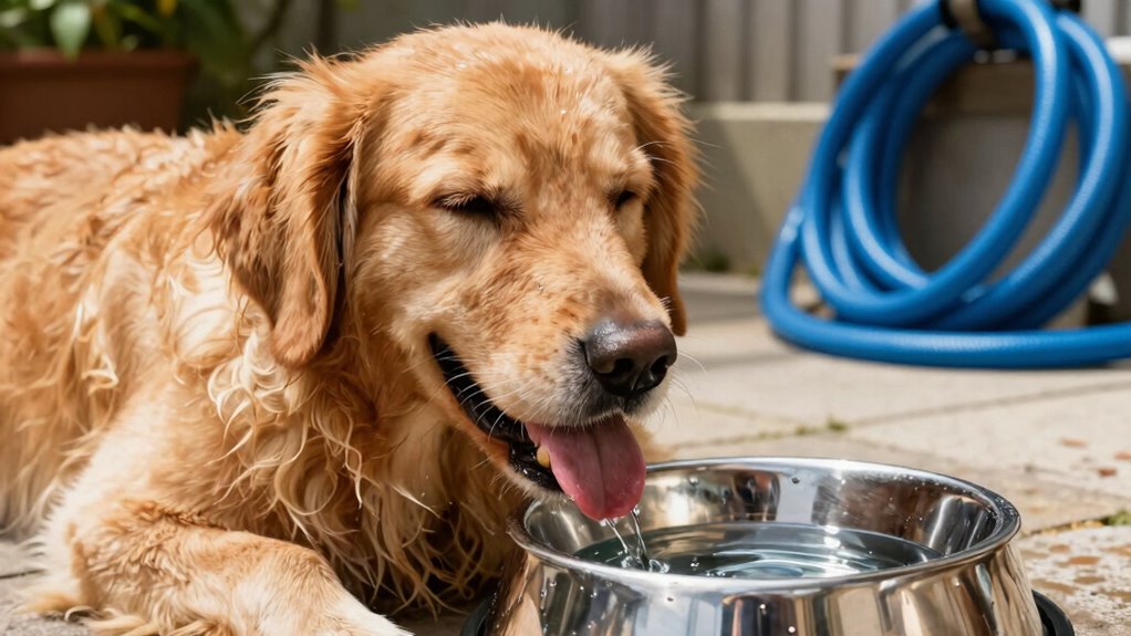 ensure dogs stay hydrated safely