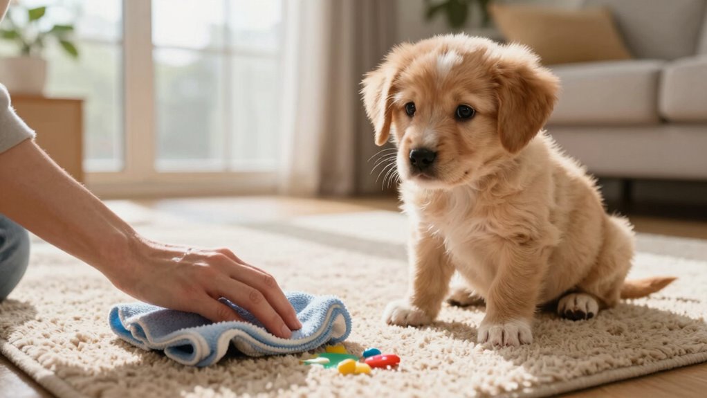 gentle cleaning for puppies