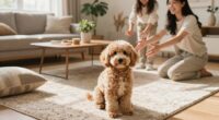 gentle puppy guest introduction