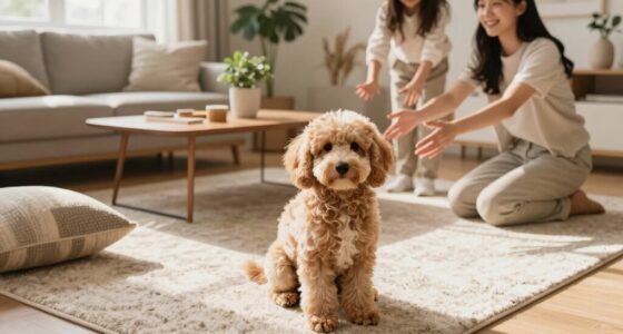 gentle puppy guest introduction