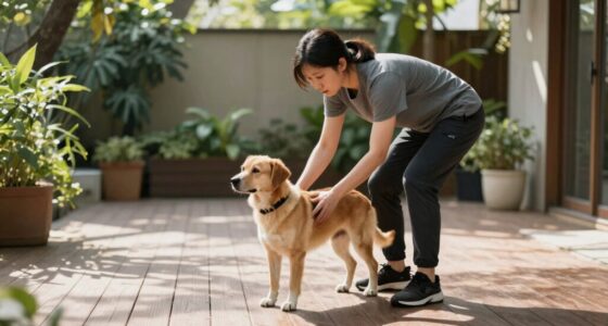 gentle training during fear