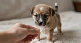gradually boost puppy confidence