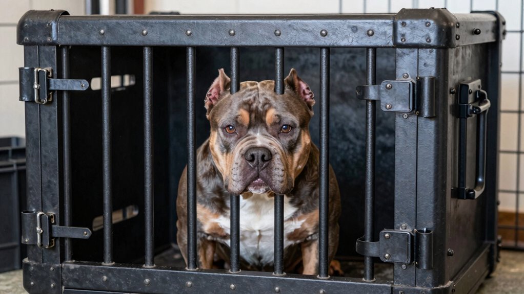heavy duty secure well ventilated crate