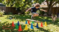 home backyard obstacle course