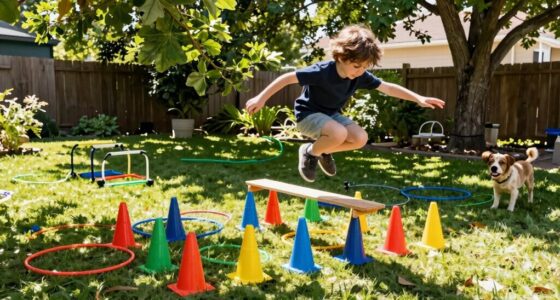 home backyard obstacle course