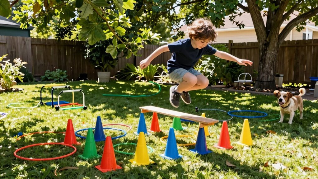 home backyard obstacle course
