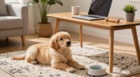 home based puppy care routine