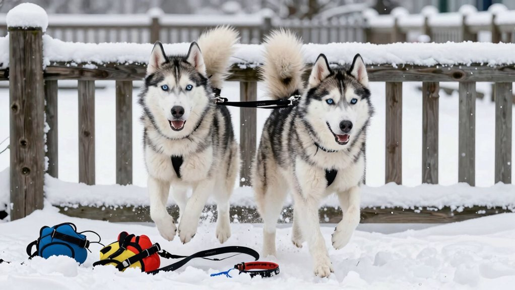 huskies require secure containment