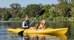 introductory dog kayaking skills