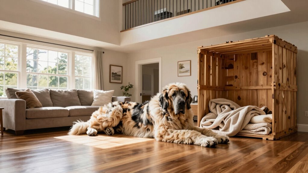 large dogs need spacious crates