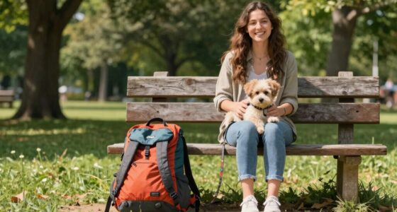 maintaining puppy routine while traveling