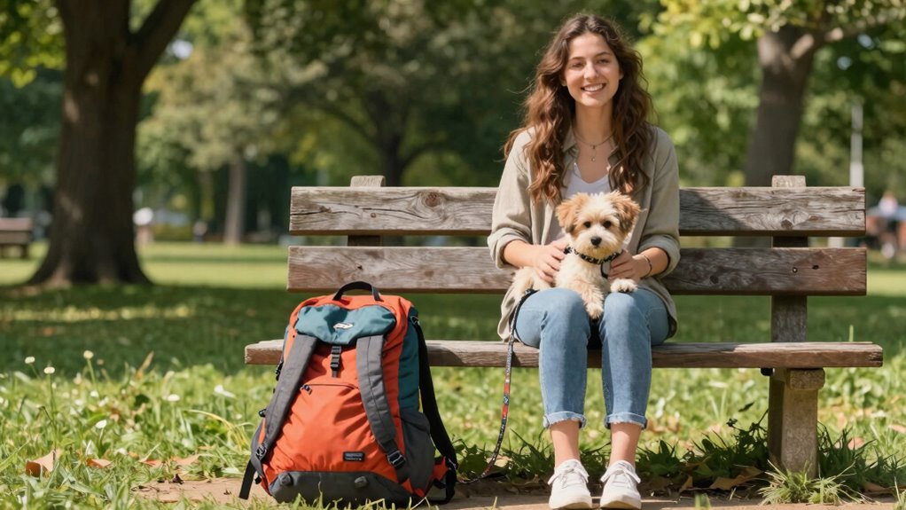 maintaining puppy routine while traveling