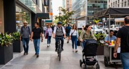 maximizing small sidewalk space