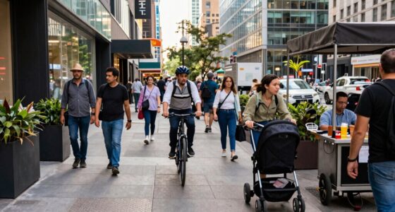 maximizing small sidewalk space