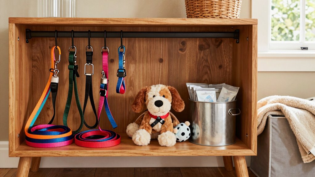 organized gear for outings