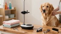 organized grooming calms dogs