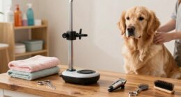 organized grooming calms dogs