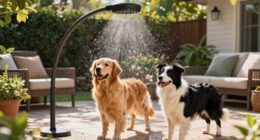 patio misting dog safety