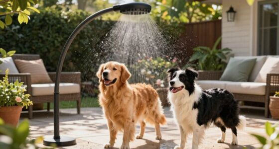 patio misting dog safety