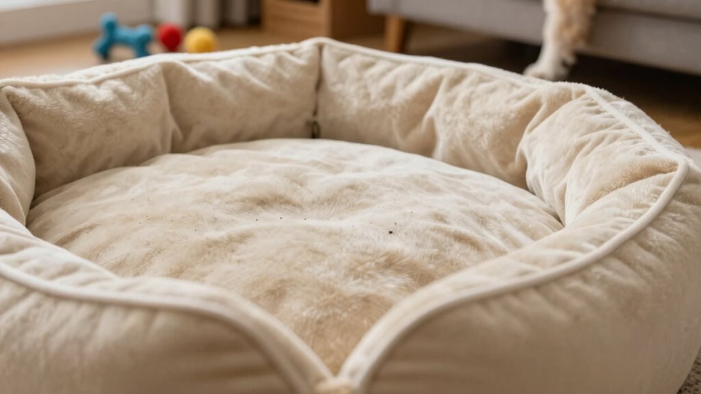 persistent dog bed odors