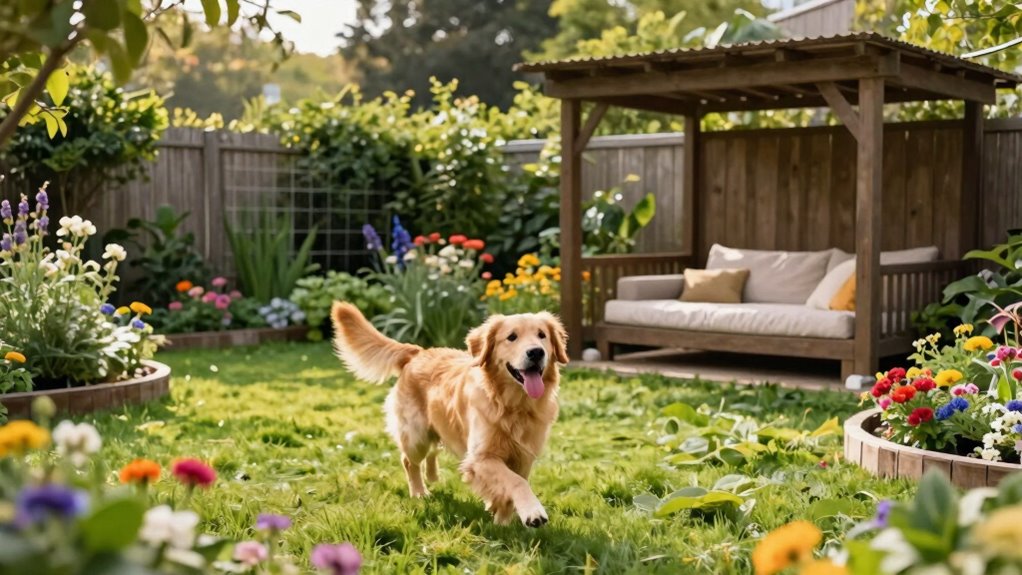 pet safe plants and fencing