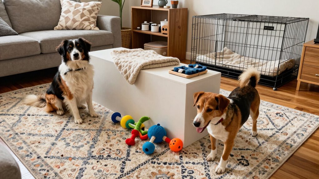 preparing home for new dogs