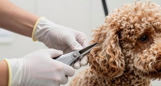 proper coat trimming preparation