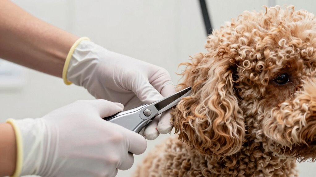 proper coat trimming preparation