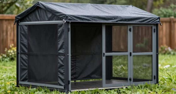 protective outdoor kennel covers