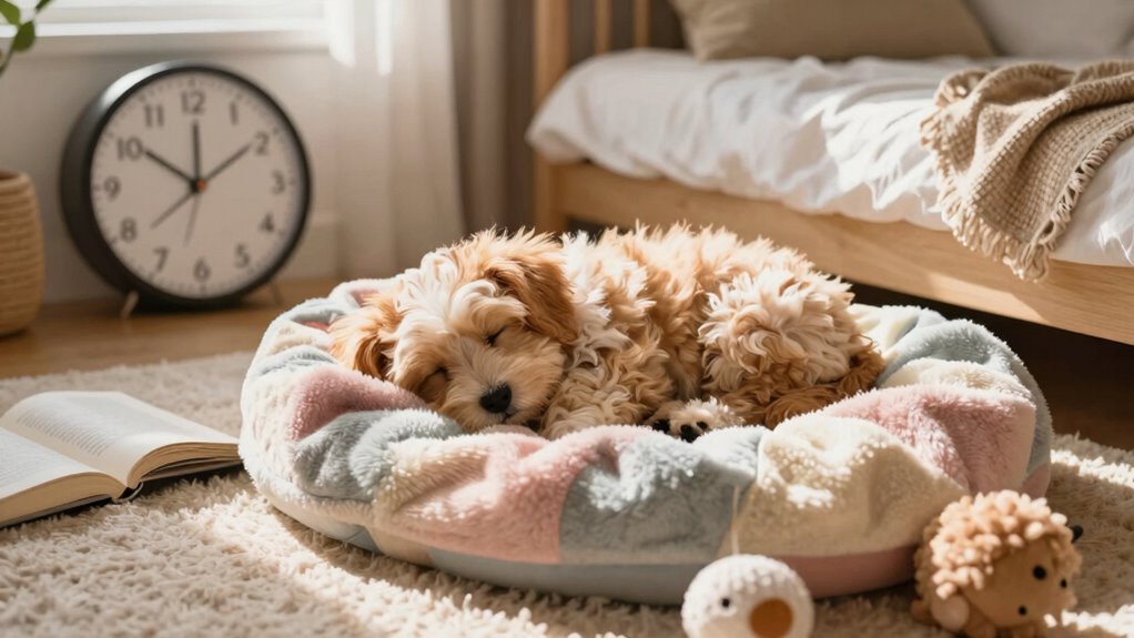 puppies thrive on routine