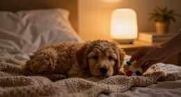 puppy bedtime settling tips