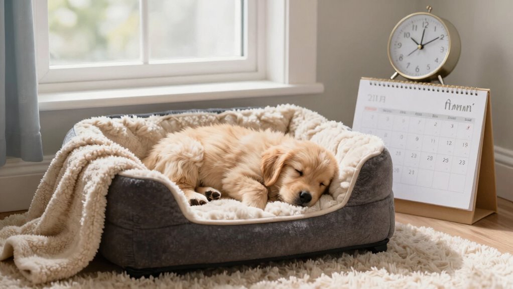 puppy nap schedule trick