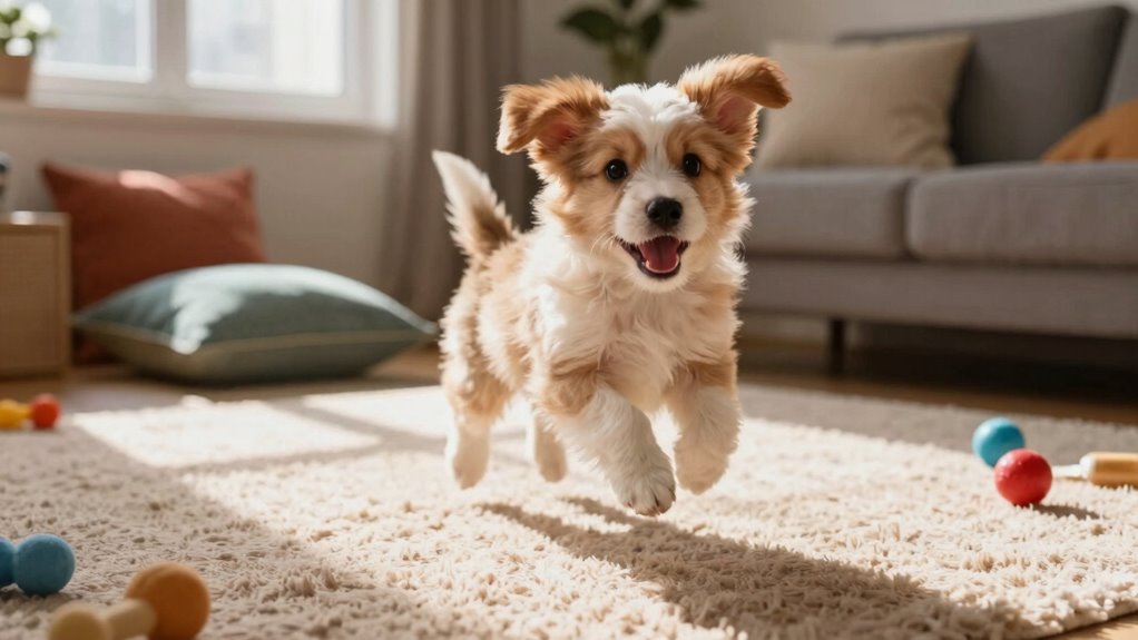 puppy nighttime energy burst
