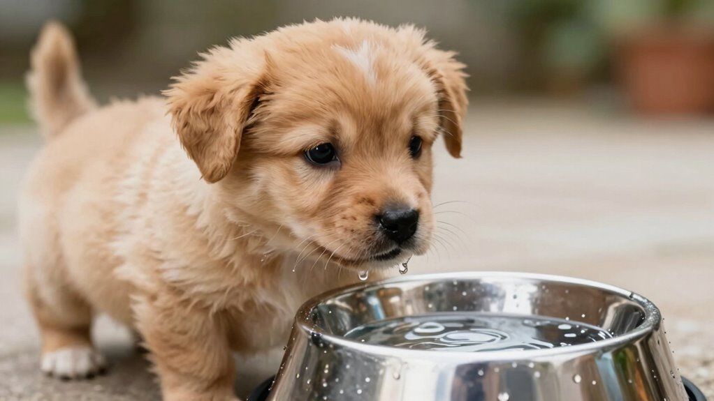 puppy water intake guidelines