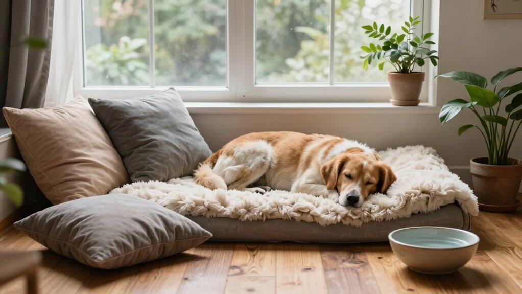 quiet comfortable recovery space