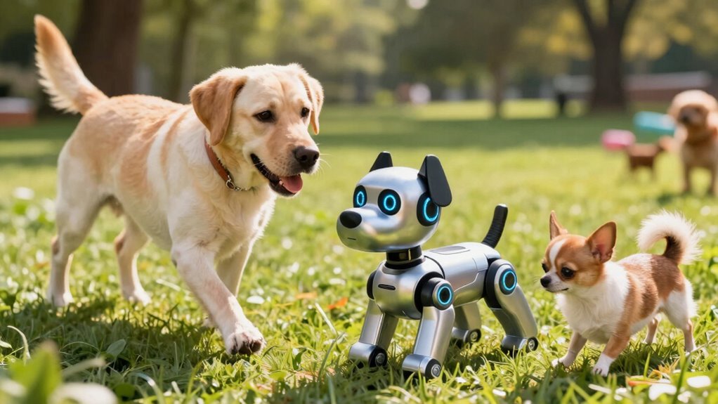 robotic dog toys preferences