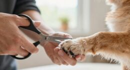 safe at home paw trimming