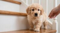 safe puppy stair training