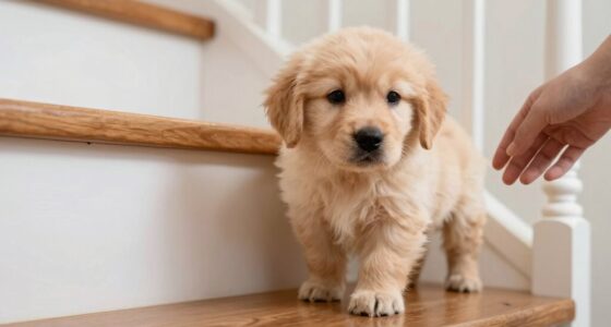safe puppy stair training