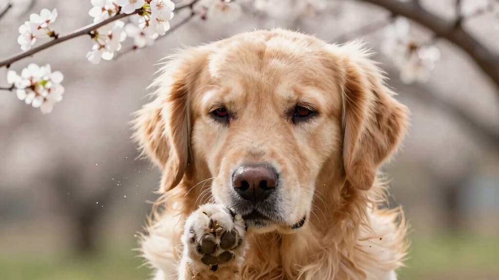 seasonal allergies affect dogs