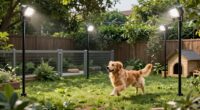 secure pet yard surveillance
