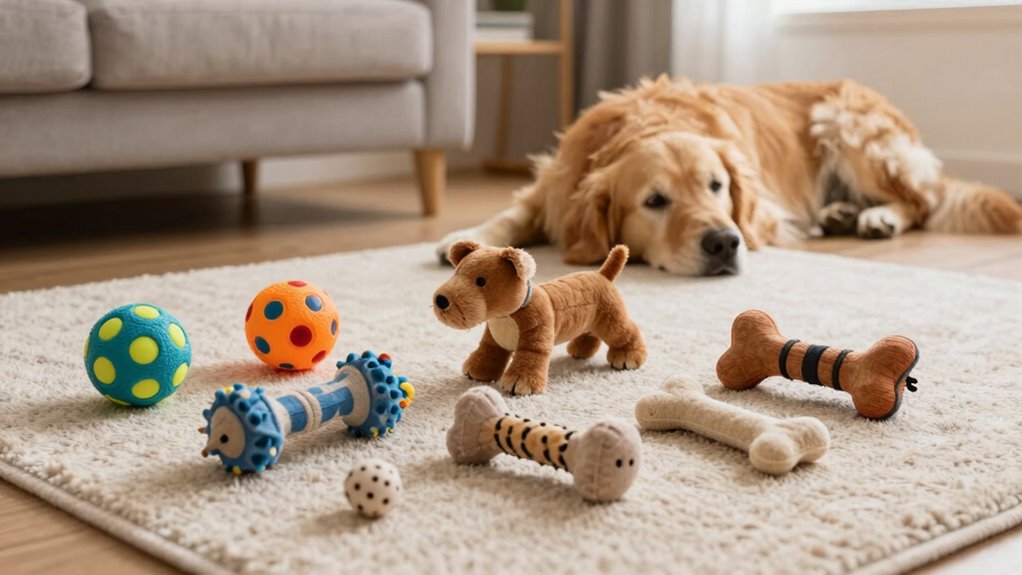 simplify dog toy selection